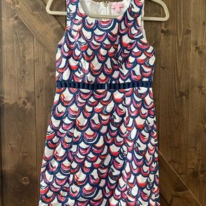 Lilly Pulitzer Red White Blue and Pink dress